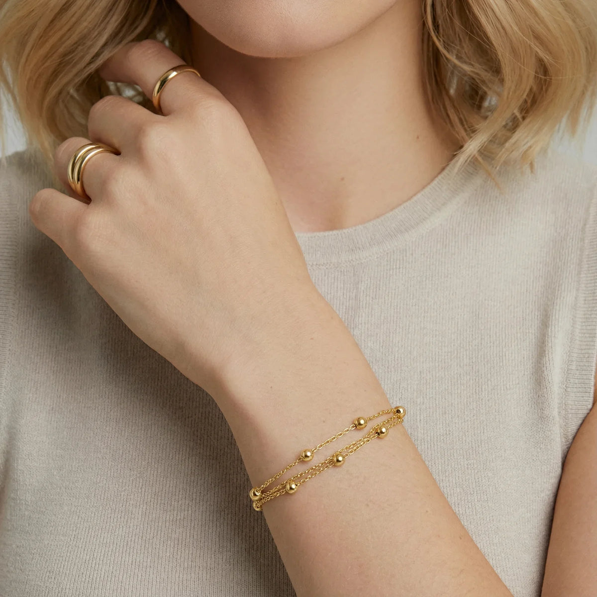 SPHERE CLUSTER BRACELET