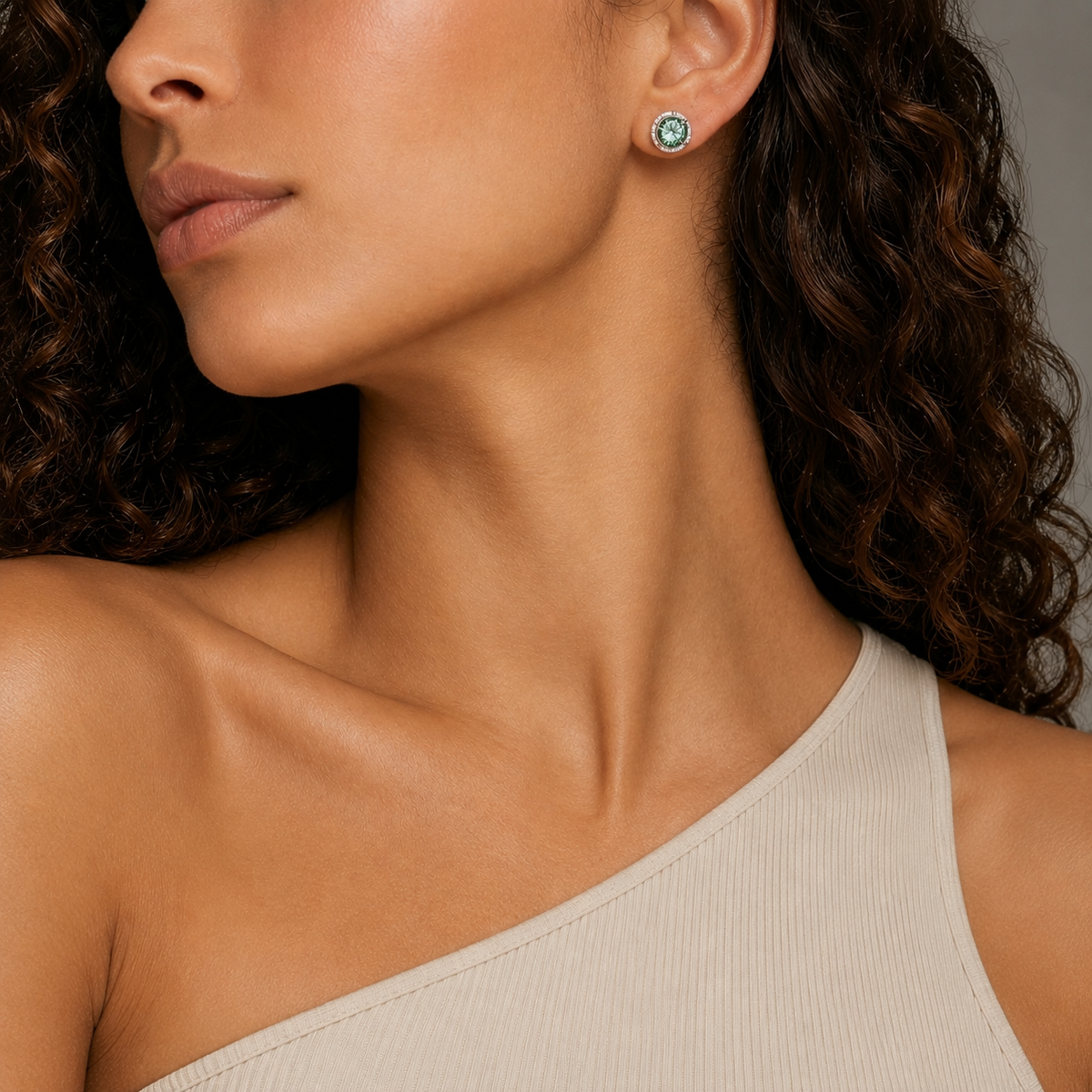 VERDANT HALO STUDS